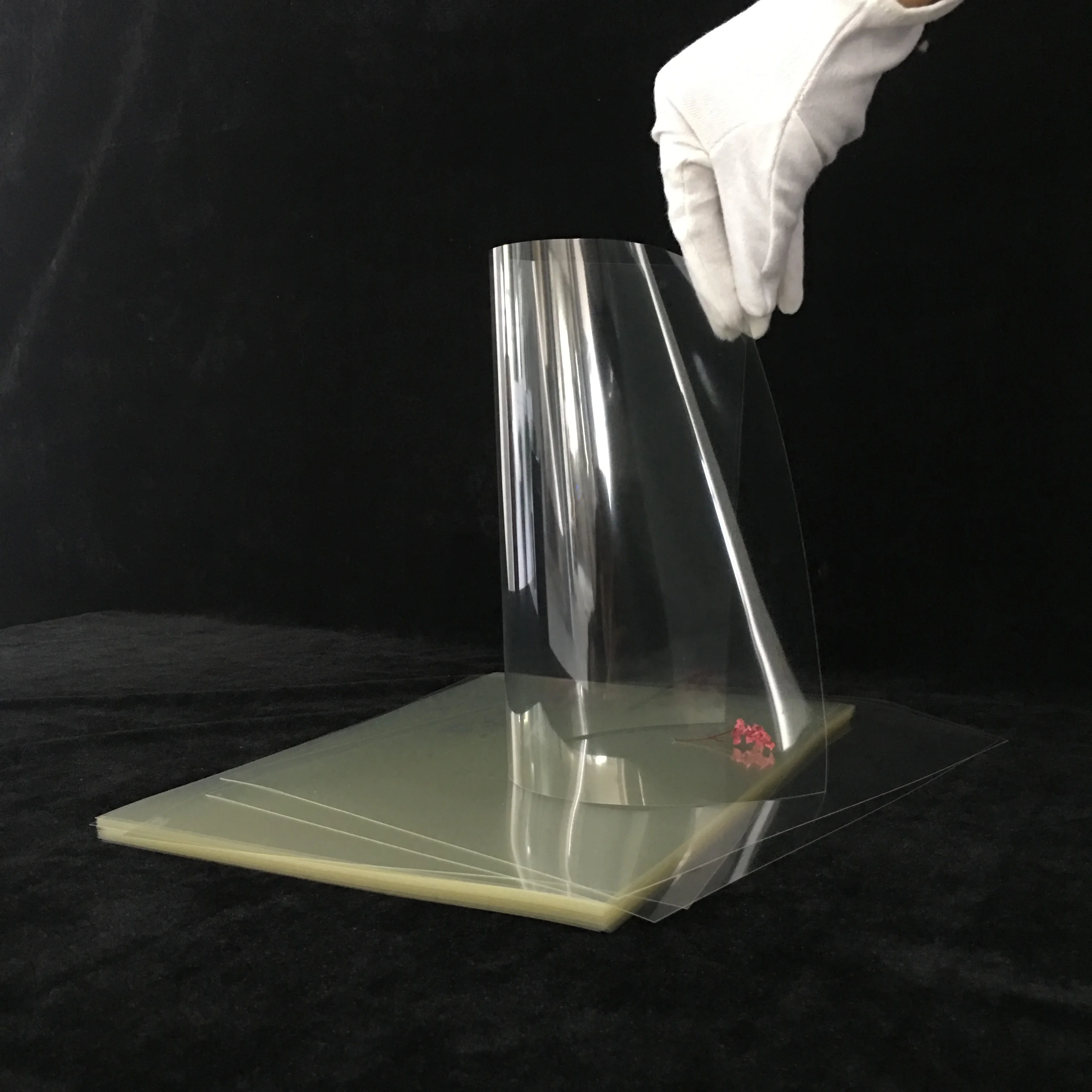 100micron PET Inkjet Printing Media Clear Stencil Film For Plate Making Transparent Waterproof