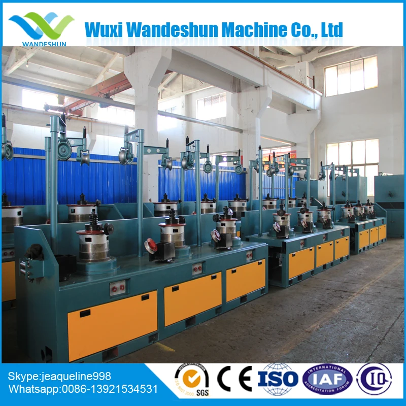 OTO Type/pully Steel Wire Drawing Machine LW9/560 Controlled by PLC/nail wire making machine