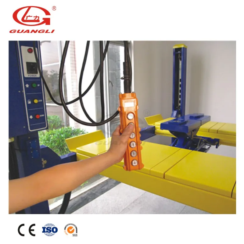 
Guangli wholesale four post carlift / four column car storage lift 