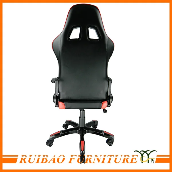 2016 Новый Стильный Используется Полная Сдерживание PU Кожаный Игры Стул с Колесами