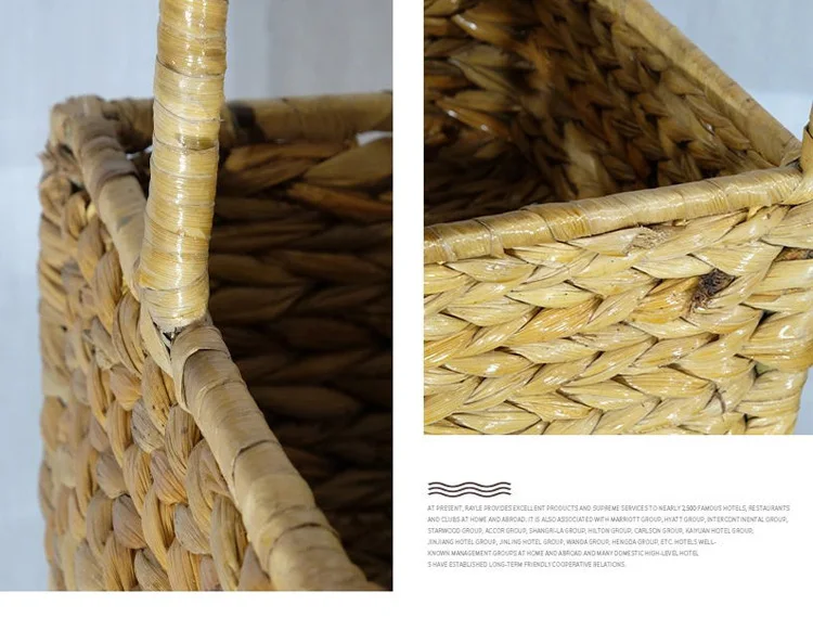 Renel 3 Layers  Banana Leaf Handwoven Bathroom Living Room Commodity Shelf