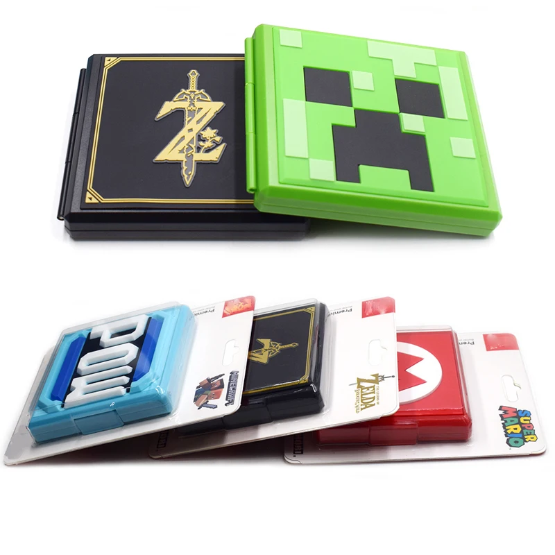 
Gaming Accessories Waterproof Hard Shell Storage Game Card Case Box Protective Cover for Nintendo Switch 