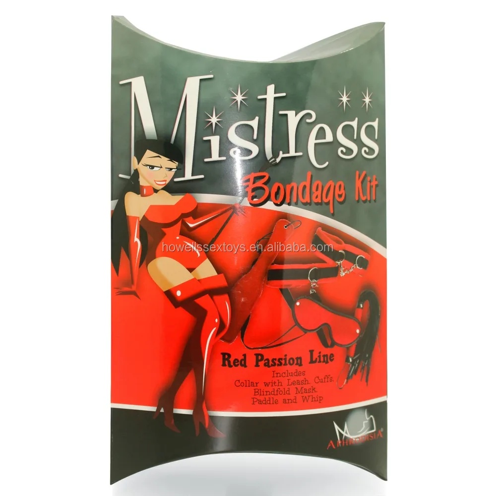 Perfect Lover Red BDSM set 5 items sex toys for Lover Game