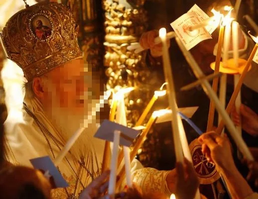 classic traditional prayer beeswax Saint Nicholas Greek Orthodox Church candles