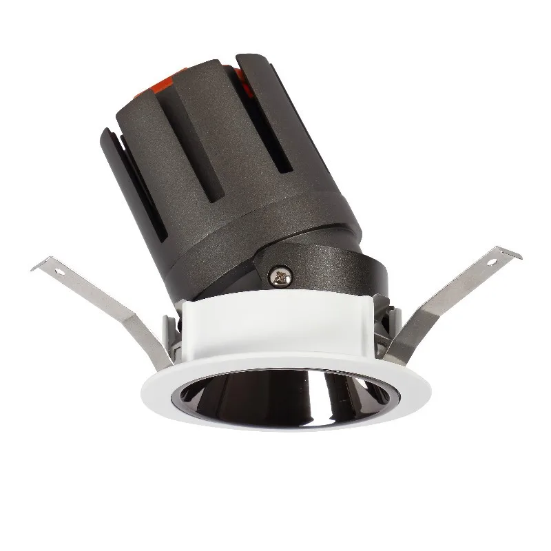 Светодиодный потолочный светильник для гостиниц, регулируемый круглый светодиодный потолочный светильник, COB светодиодный светильник, потолочный светильник 15 Вт