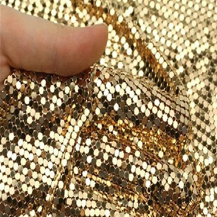 Прямая поставка с фабрики алюминиевая металлическая сетка ткань для одежды