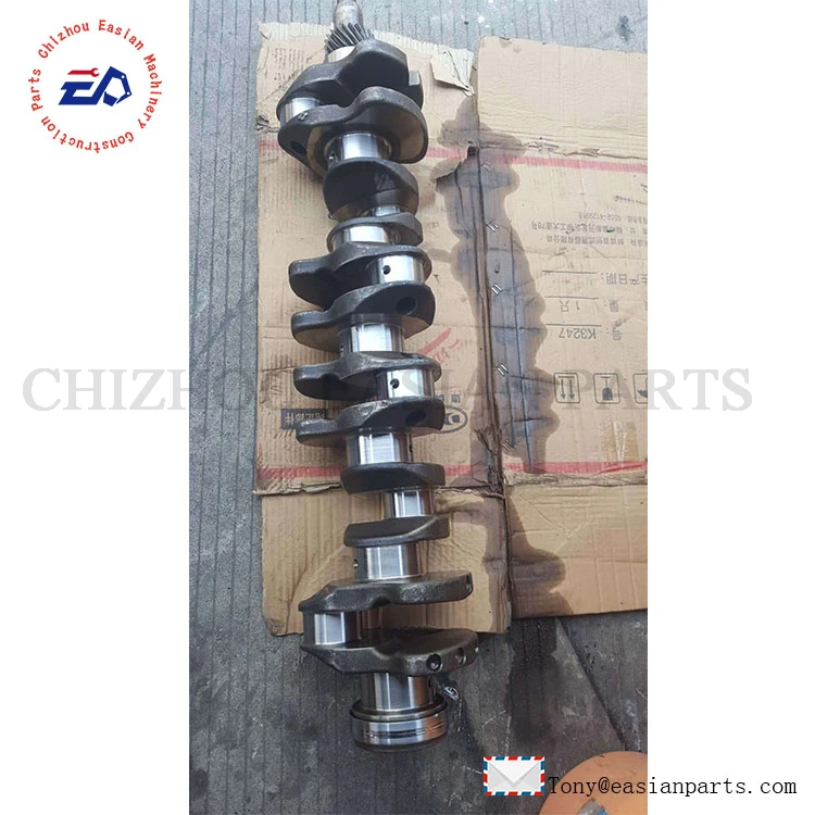 USED GENUINE H07D  crankshaft  13411-1583  in good condition used for truck