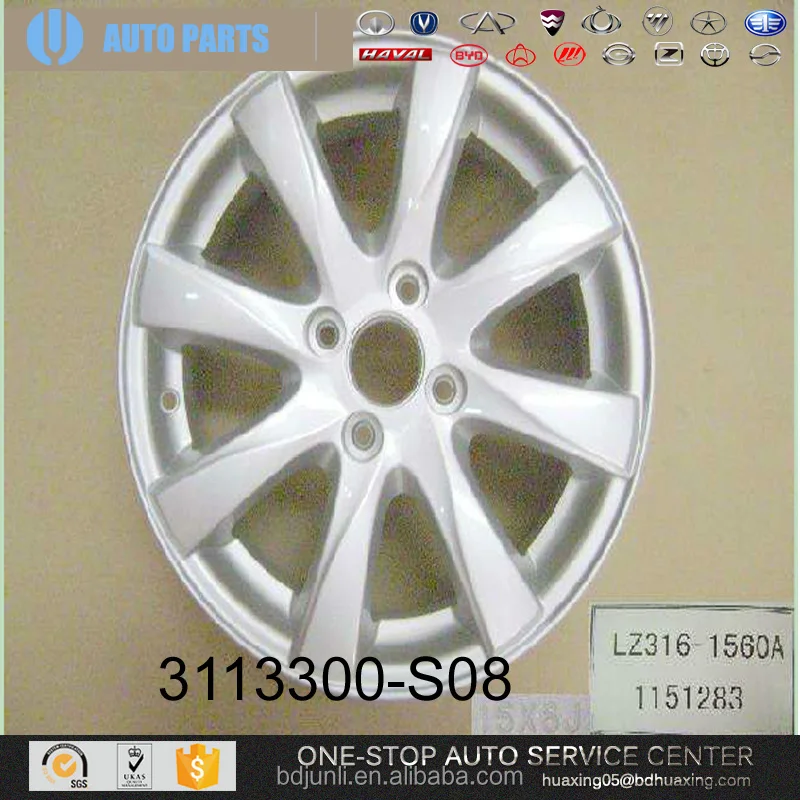 CHINESE SUPPLIER 3113300-S08 WHEEL ASSY OF GREAT WALL VOLEEX C30 AUTO PARTS FULL CAR PARTS