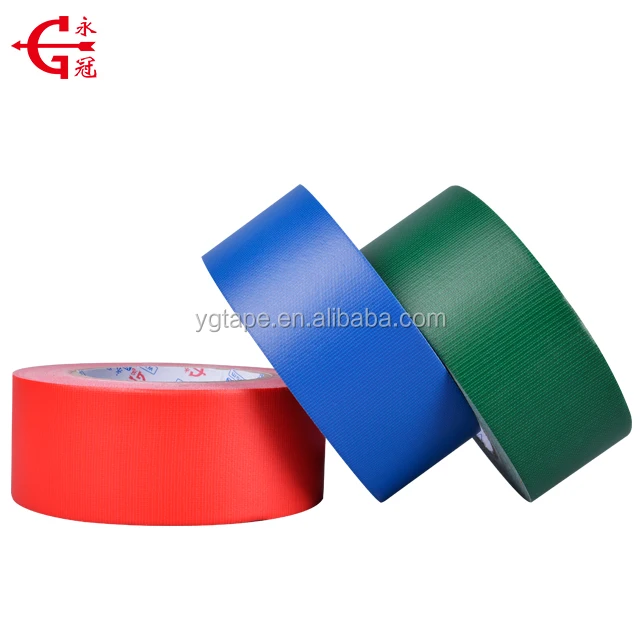 Red Blue Green Super Matt Surface Cloth Tape Cotton Gaffer Tape