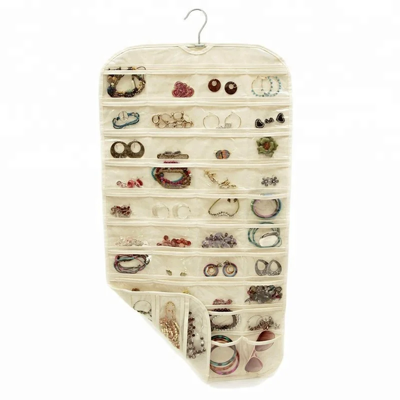 
CANVAS Ultra 80 Pockets Hanging Jewelry Organizer 