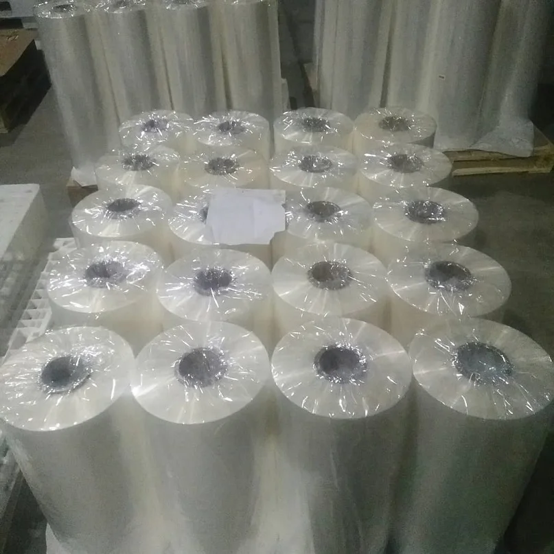 
ISO9001 manufacturer hot-slip type polyolefin shrink film for high speed shrink machine 