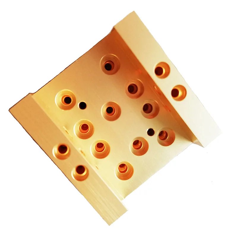 CNC machining parts microwave bandpass rf cavity filters