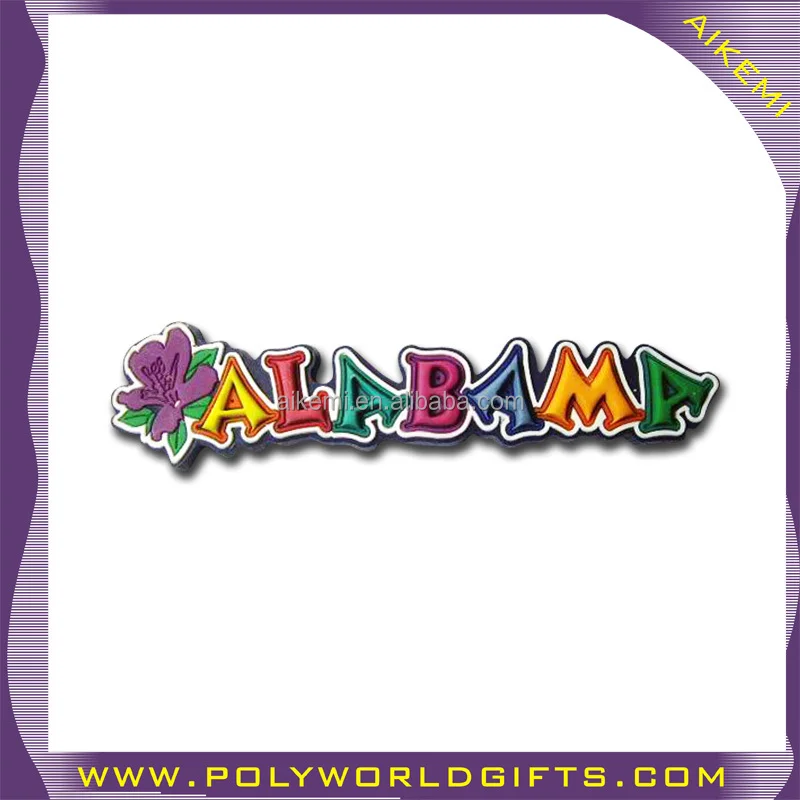 City Name 3D Custom Soft PVC Magnet,Promotion Gift 2D/3D PVC Fridge Magnet,Magnetic Sticker Rubber magnet souvenir