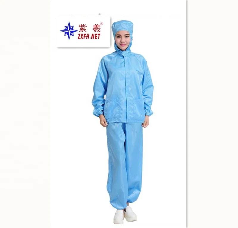 Electronics Factory lab coats personal protect Antistatic Cleanroom Work Clothes