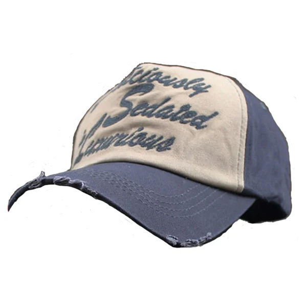 Adjustable Unisex Fashion Blank Vintage Distressed Washed Cotton Baseball Cap Dad Hat wholesale custom embroidery washed dad cap