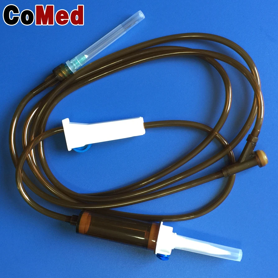 Одноразовый легкий инфузионный набор iv с вентиляционным отверстием