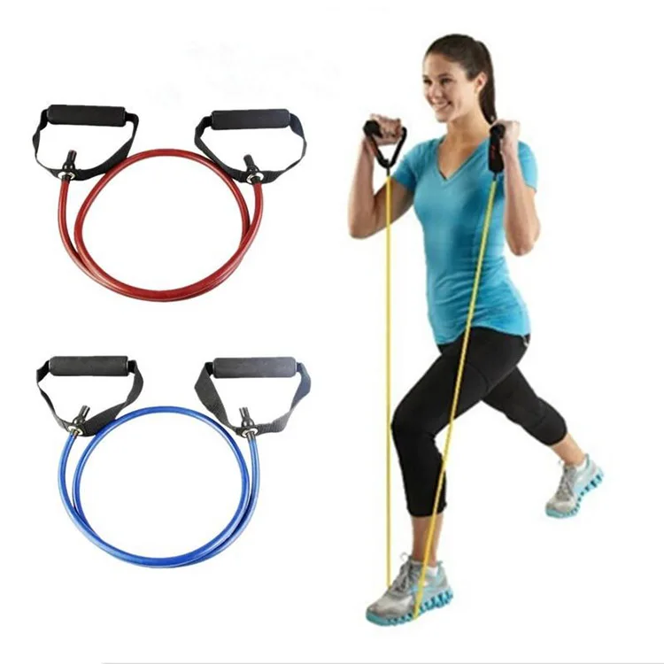 11Pcs/Set Fitness Resistance Bands Exercise Tubes Practical Elastic Training resistance tubes