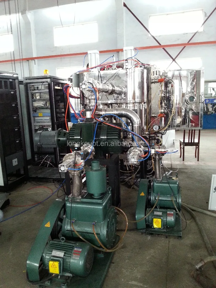 pvd plastic bottles gold color coating machine/pvd glass coloring film vacuum metalizing machine