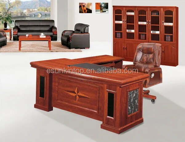
Antique wood office desk furniture classic design MDF office desk 