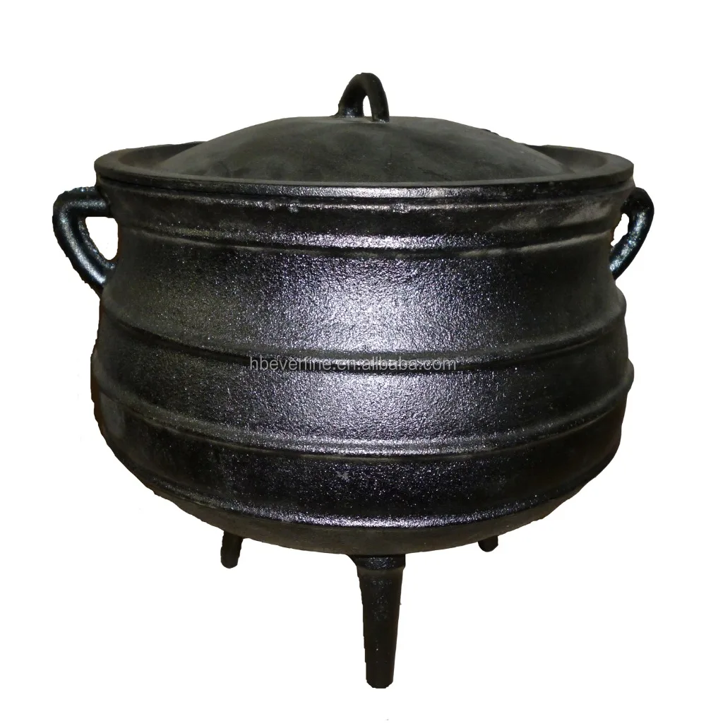 Big Size of Cast Iron Potjie Pot 14# 20# 25#