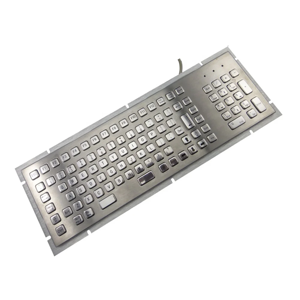 Пользовательский мультимедийный промышленный контроллер, Металлическая USB-клавиатура