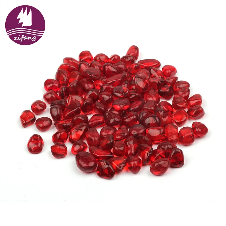 Charming modern gas fire pit glass rocks for fire pit decoration