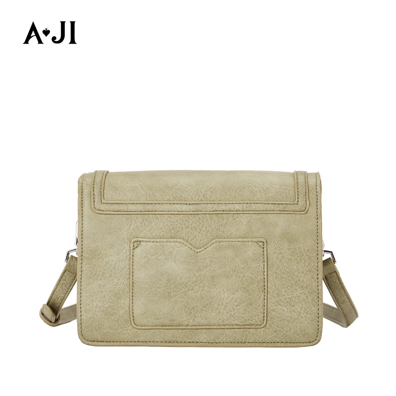 Brown popular jelly bag trendy sling bag crossbody leather handbag women sling bag