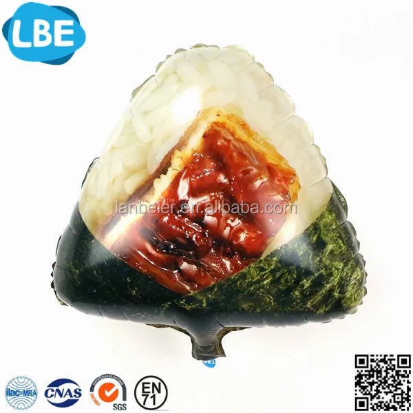 stick balloon with mushroom shaped balloons