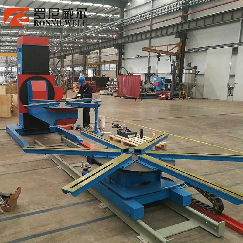 New special workpiece turntable welding lifting positioner machine