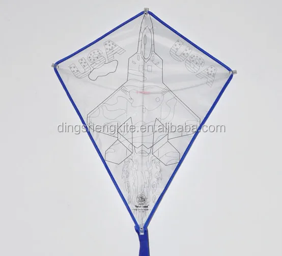 China teaching kids kite DIY kite drawing kite manufacturer
