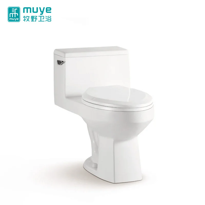 
Экономичный современный керамический сифонный туалет, портативный слитный туалет в западном стиле 