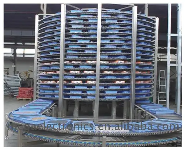 Energy Saving spiral freezer small iqf