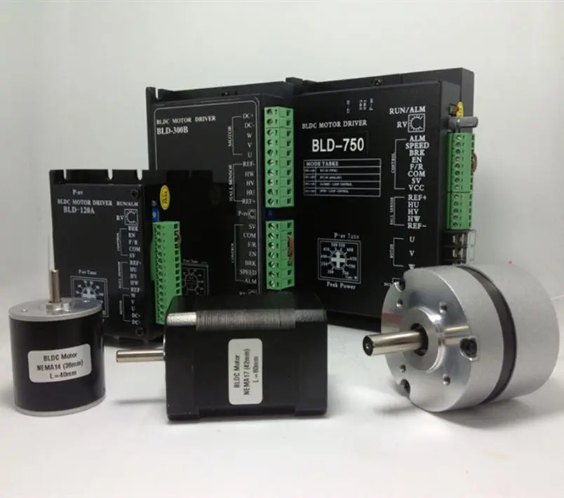 NEMA 23 57mm Brushless Dc Motor, Bldc Motor with Optical Encoder