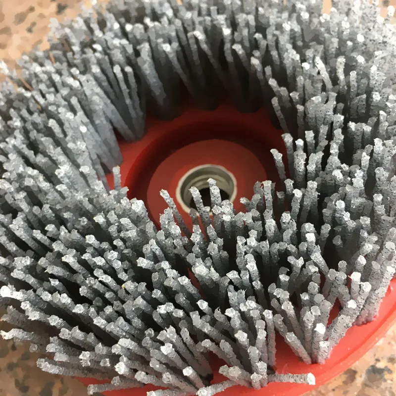 Leather Antique Polishing Brush Marble Granite Abrasive Circular Brush