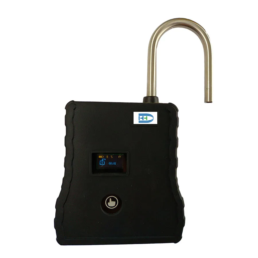 Smart Combination padlock Security Alarm padlock GPS mornitoring supply chain lock