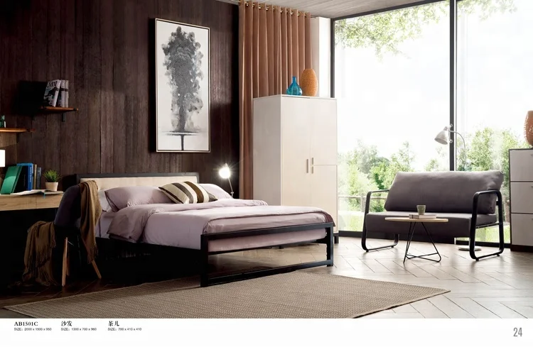 Индивидуальная мебель для спальни и общежития в металлическом корпусе для школы и гостиниц