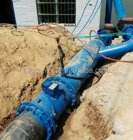 Factory Price Battery Powered Ultrasonic Water Flow Meter