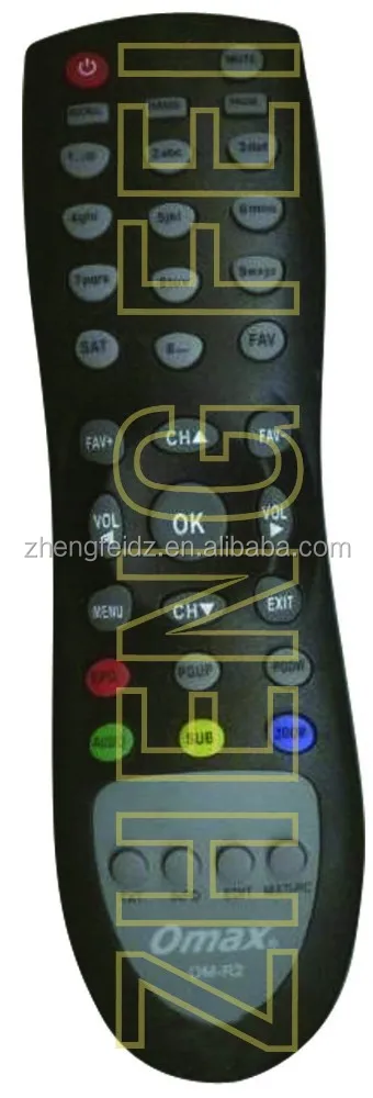 sat receiver remote control use for omax