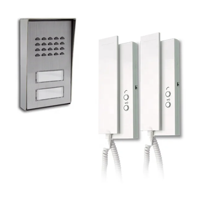 
European Stylish Digital Bus 2 Wire DIY Audio Door Phone Kit 