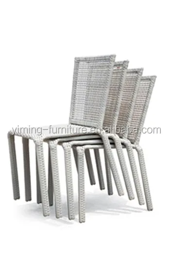 Further 2015 White PE Rattan classic dining room furniture Garden wicker furniture