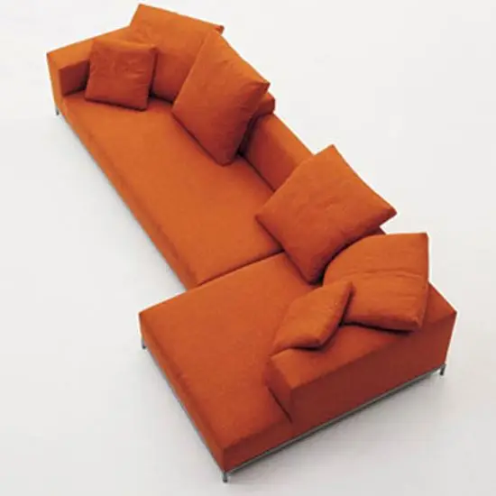
Modern L-shape Seating Collection fabric sofa 5315# 