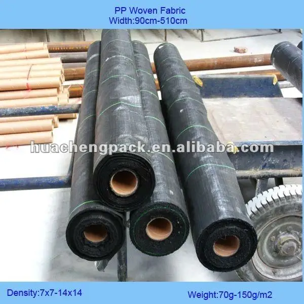 black pp woven geotextile fabric