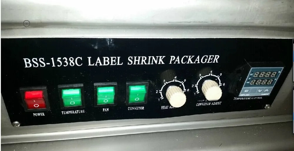 BSS-1538C New Style cap seal shrink tunnel shrink wrapping machine