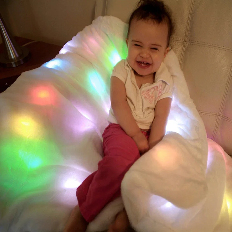 AS SEEN ON TV Bright Light LED Color Changing Blanket