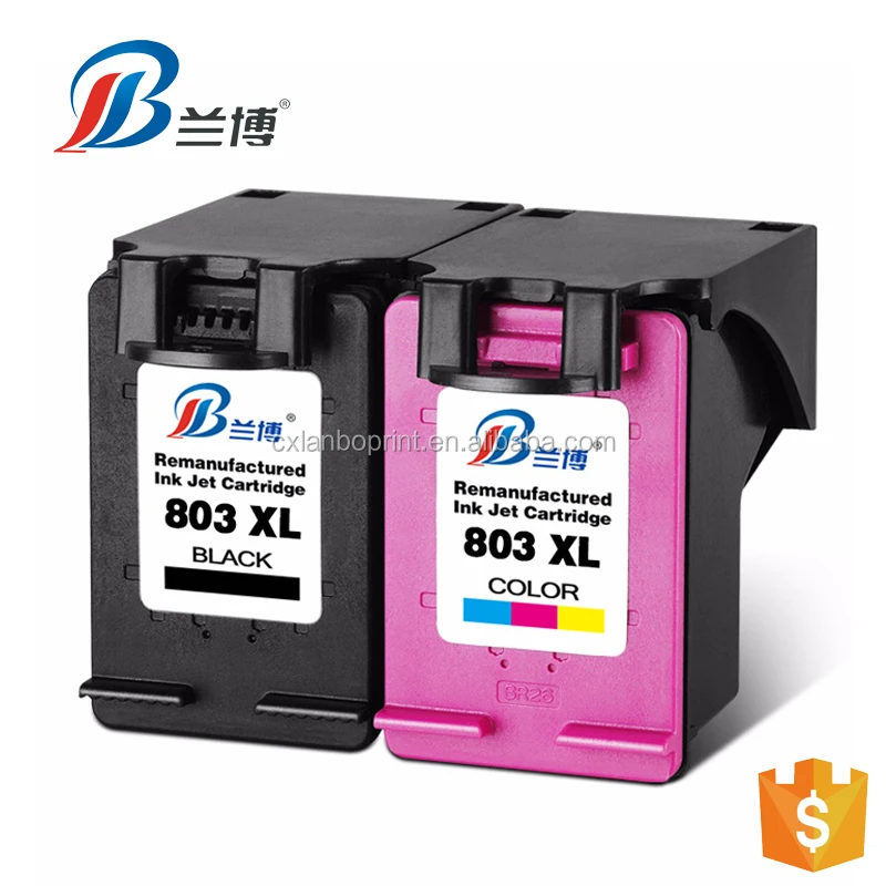 
High quality remanufactured 803 Ink Cartridge compatible for hp 2132 2131 1111 1112 