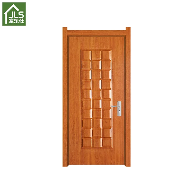 2019 Hot Sale Jamaica Plastic Panel Wood Fram Bedroom Door Model