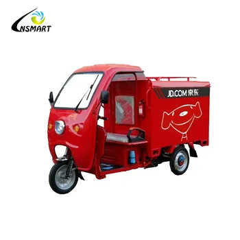 
New model express tricycle moto cargo tricycle with cabin closed 