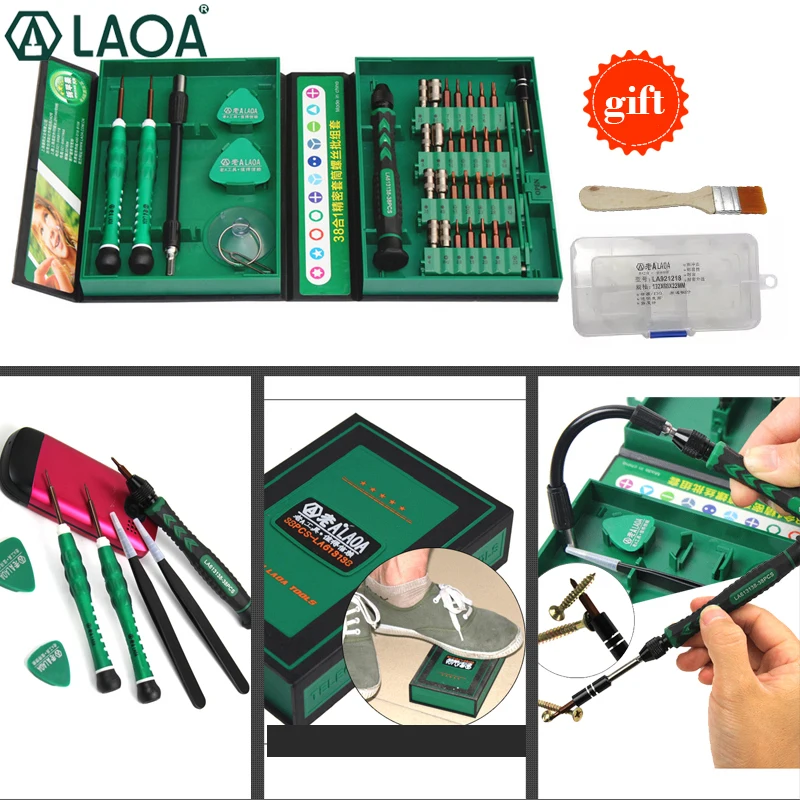 38 pcs Phone Repair Tools Kit