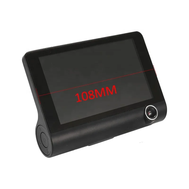 Drive Video Car Dash Camera 4 inch Hd Screen 1080 Three Lens Car DVR Car Camera Recorder Night Vision Recorder Portable G-sensor
