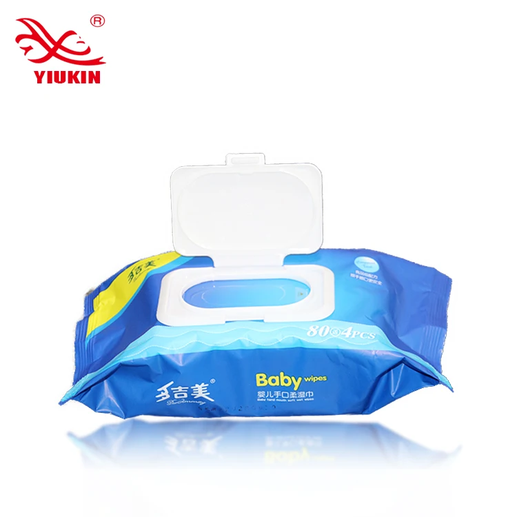 
China Wholesale Baby Tissue Wipe Portable Baby Tissue Facial Wet Wipes 